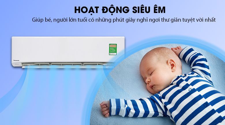 Điều hòa Panasonic 12000BTU 1 chiều inverter U12BKH-8