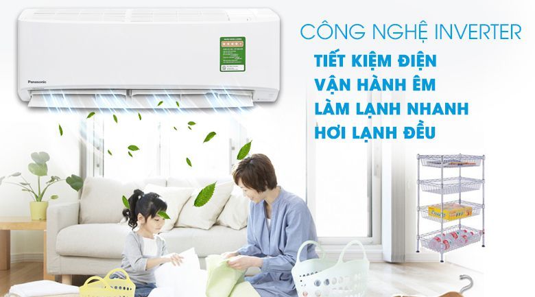 Điều hòa Panasonic 1 chiều 18.000BTU inverter RU18AKH-8