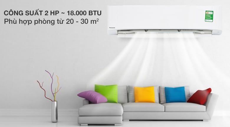 Máy lạnh Panasonic 2.0HP CU/CS-U18VKH-8