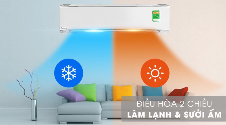 Điều hòa Panasonic 2 chiều 18.000BTU inverter YZ18AKH-8