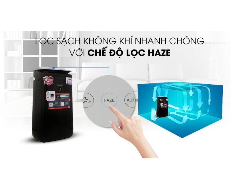 Máy lọc không khí Sharp FP-J80EV-H