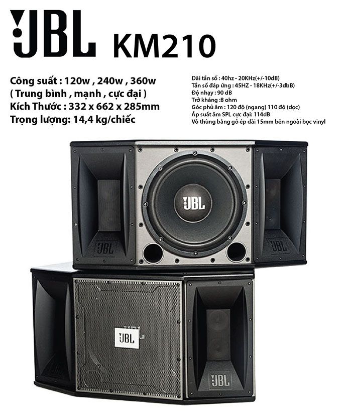 Loa JBL KM210