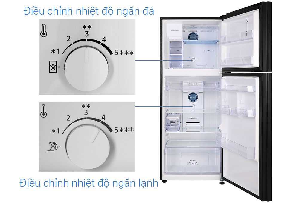 Tủ lạnh Samsung 360L Inverter RT35K50822C/SV