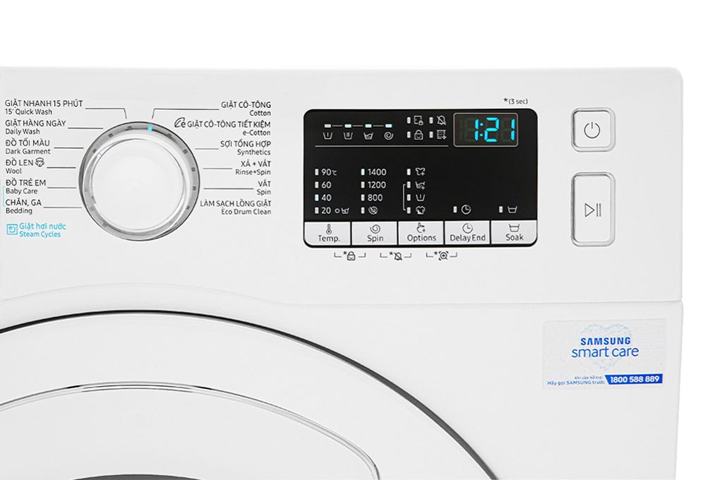 Máy giặt Samsung Addwash Inverter 10 kg WW10K44G0YW/SV