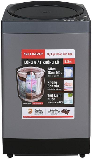 Máy giặt Sharp 9.5Kg ES-W95HV-S