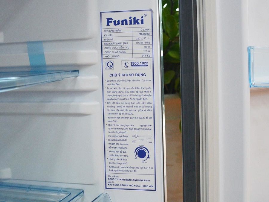 Tủ lạnh Funiki 132L FR-132CI