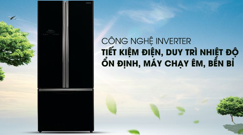 Tủ lạnh Hitachi Inverter 455L R-WB545PGV2