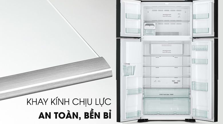 Tủ lạnh Hitachi Inverter 540L R-FW690PGV7