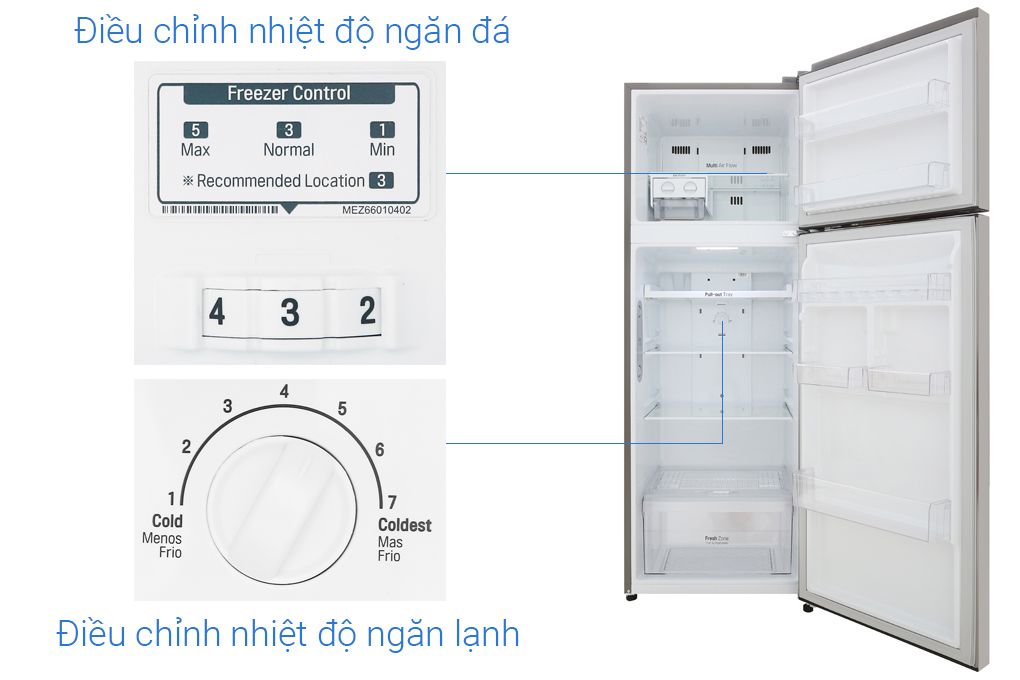 Tủ lạnh LG Inverter 315 lít GN-M315PS