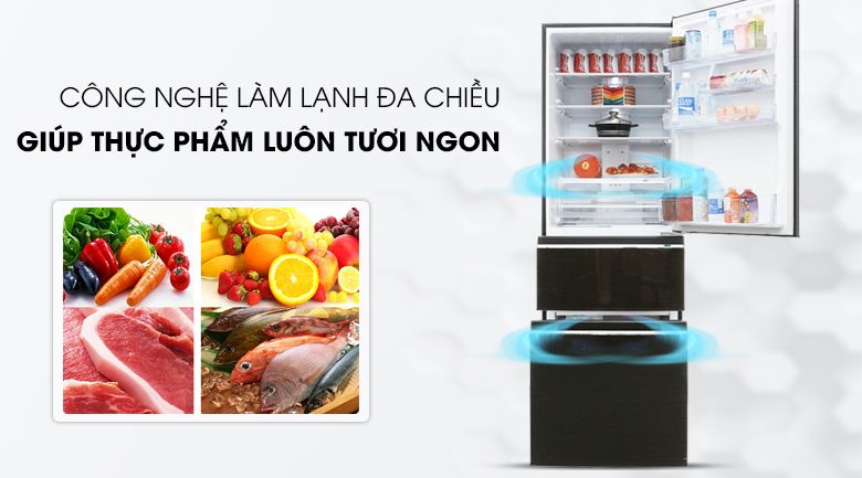 Tủ lạnh Mitsubishi Electric 358L MR-CX46EJ-BRW