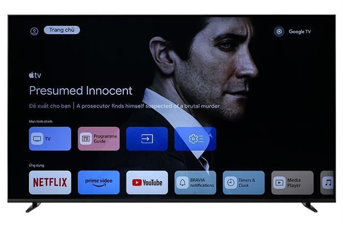 Google Tivi QLED Mini LED Sony 4K 75 inch K-75XR70