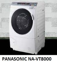 ( Used 95% ) PANASONIC  NA-VT8000 MÁY GIẶT SẤY BLOCK