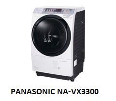 ( Used 95% ) PANASONIC NA-VX3300 MÁY GIẶT SẤY BLOCK