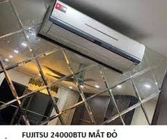(Used 90%) Fujitsu 24000 btu điều hoà mắt đỏ cảm biến nhiệt