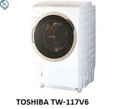 ( Used 95% ) Toshiba TW-117V6 máy giặt sấy block giặt 11 kg sấy 7 kg