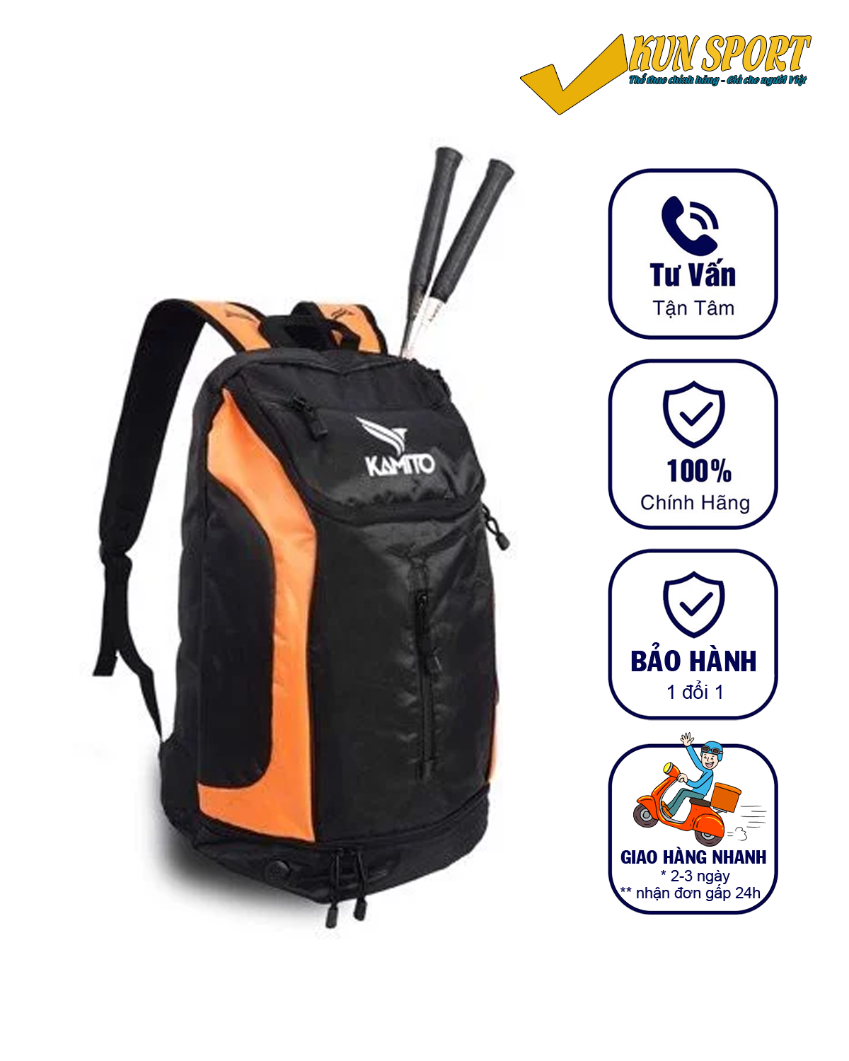  BALO CẦU LÔNG KAMITO 01 