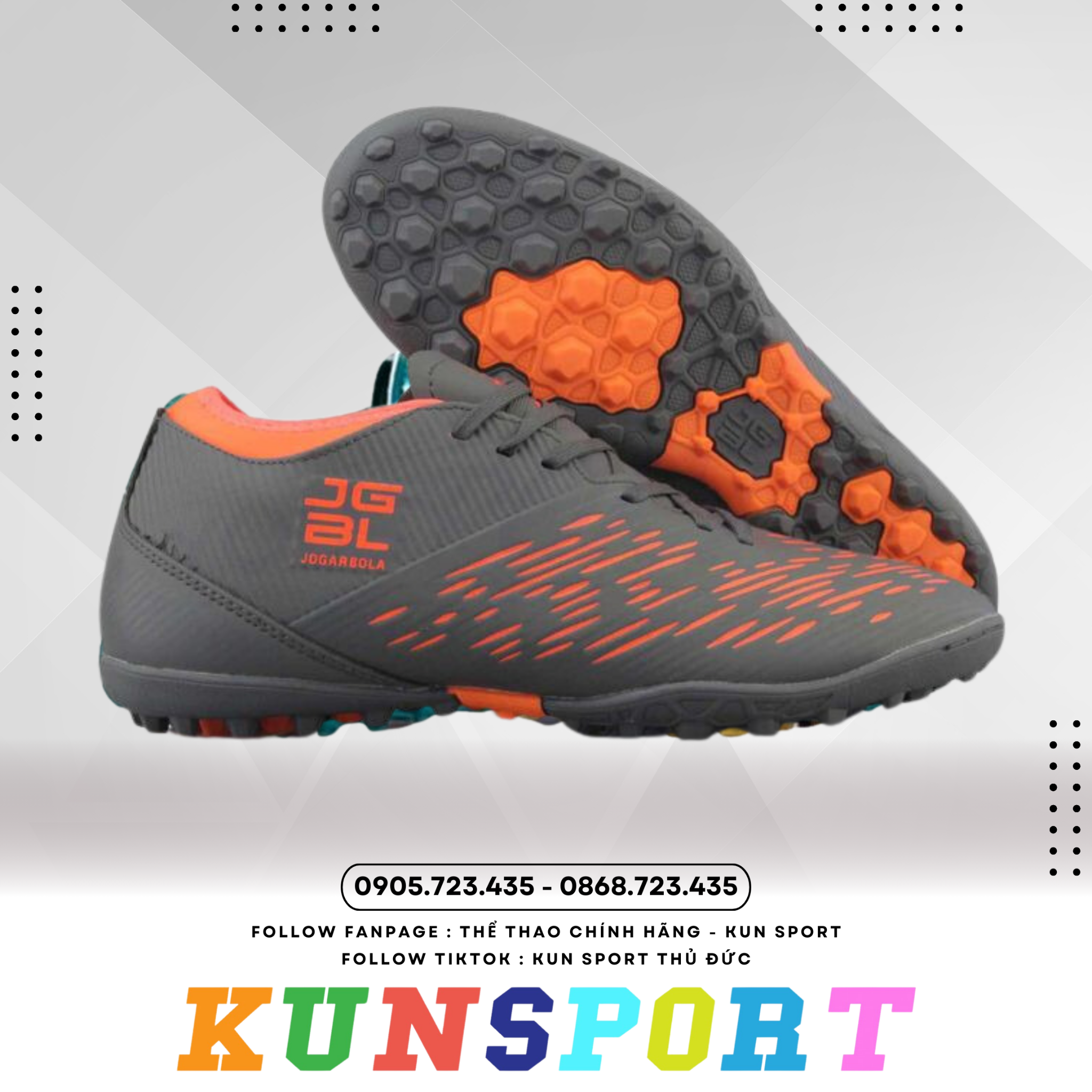 GIÀY ĐÁ BÓNG JOGARBOLA X-FACTOR 190424B – Kun Sport