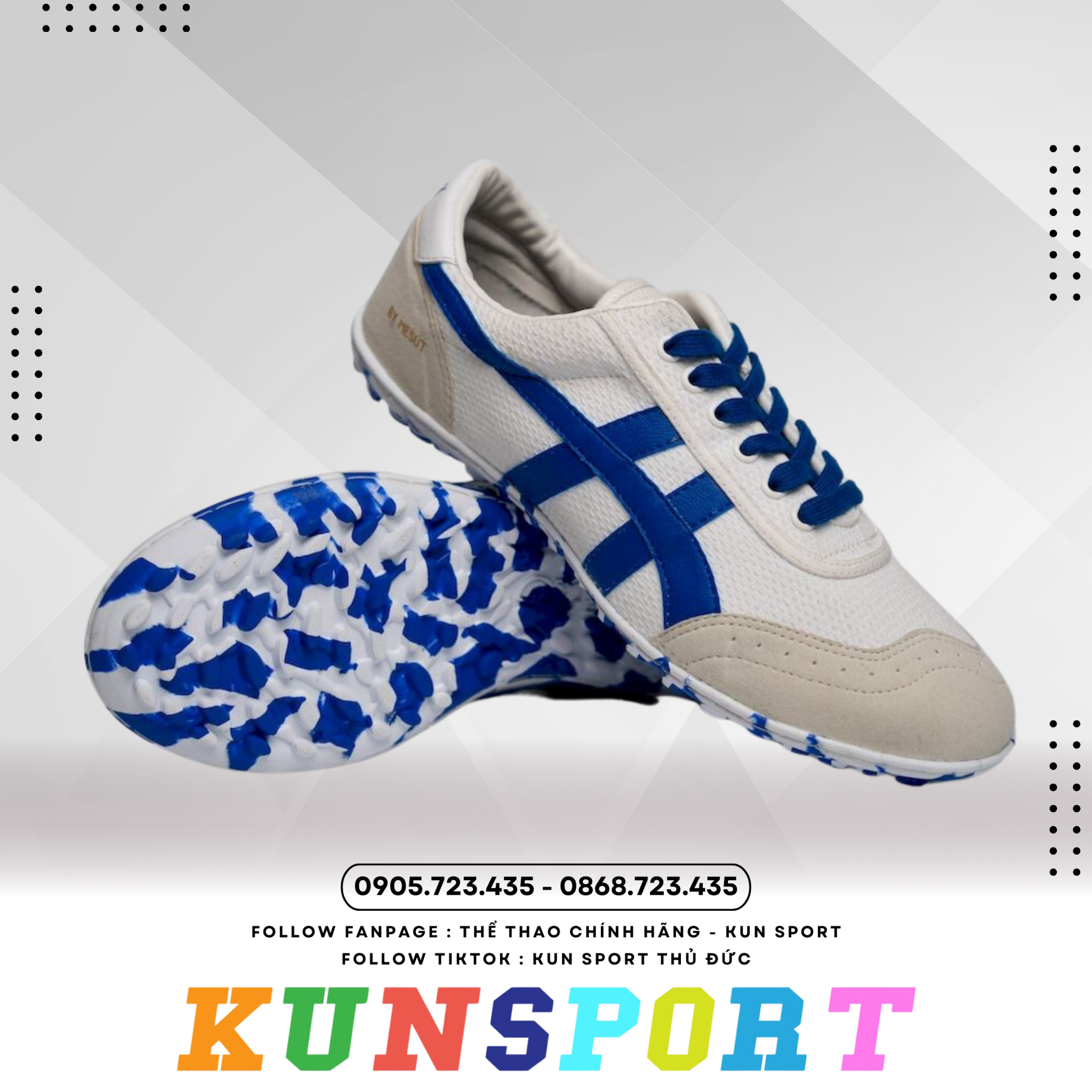  Giày đá banh Bata Ráp Đế Mesut 