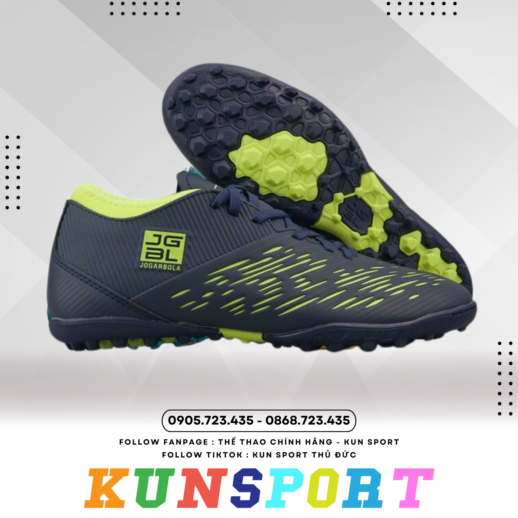 GIÀY ĐÁ BÓNG JOGARBOLA X-FACTOR 190424B – Kun Sport