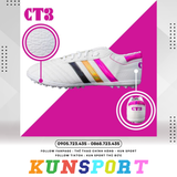  Giày đá banh 3 Sọc CT3 Da nhăn 