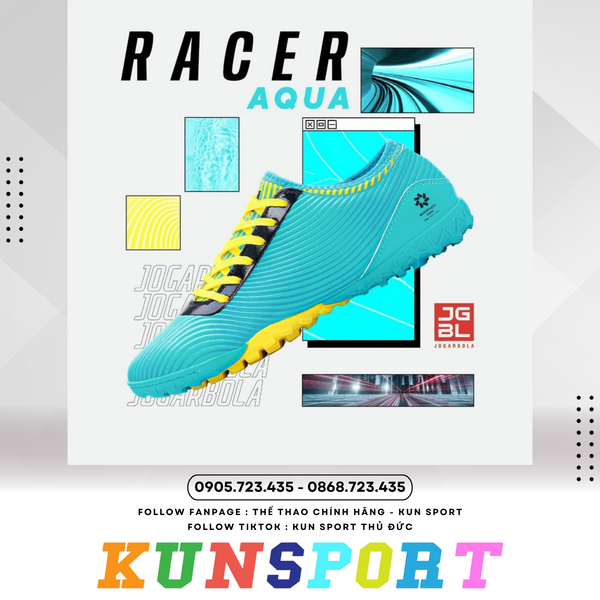  GIÀY ĐÁ BÓNG JOGARBOLA RACER JG-2223 