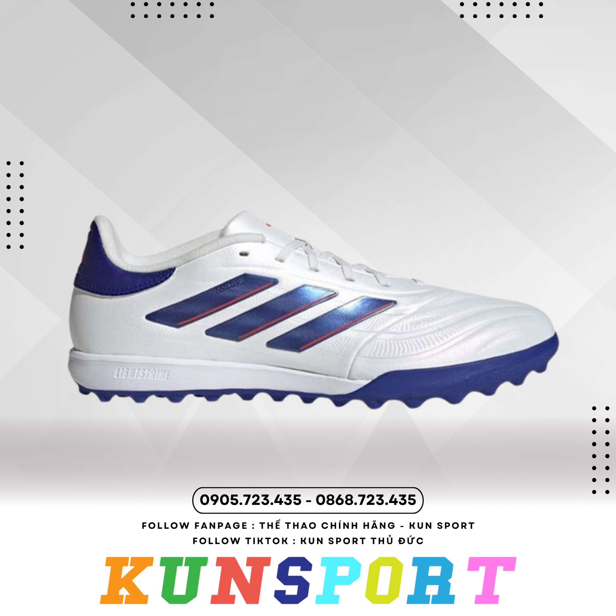  GIÀY ĐÁ BÓNG ADIDAS TURF COPA PURE 2 LEAGUE Unisex - IG6407 