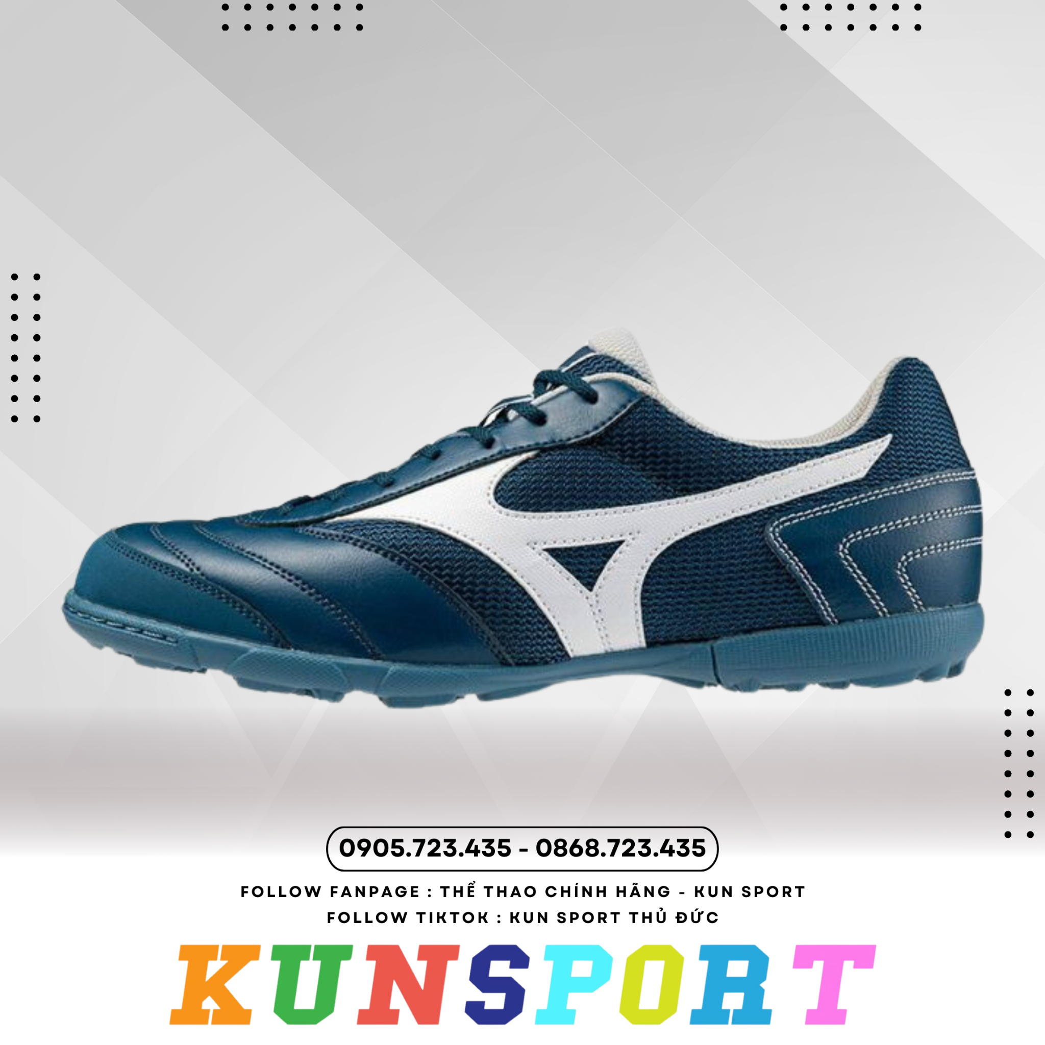 GIÀY ĐÁ BÓNG MIZUNO MORELIA SALA CLUB TF – Kun Sport