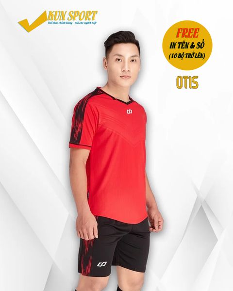  Bộ áo đá bóng CP SPORT OTIS - Đỏ 