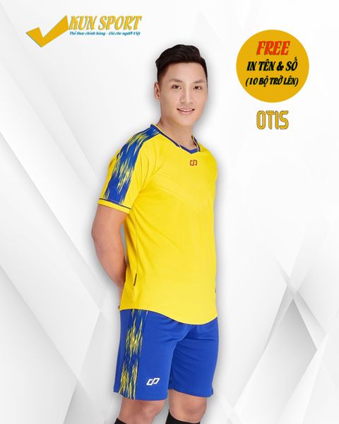  Bộ áo đá bóng CP SPORT OTIS - Vàng 