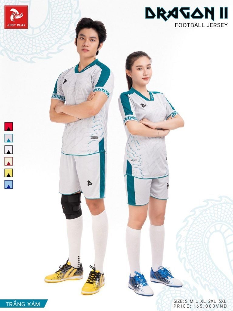  Bộ quần áo bóng đá JUST PLAY DRAGON II 