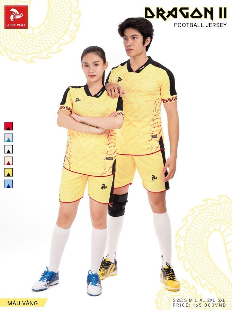  Bộ quần áo bóng đá JUST PLAY DRAGON II 