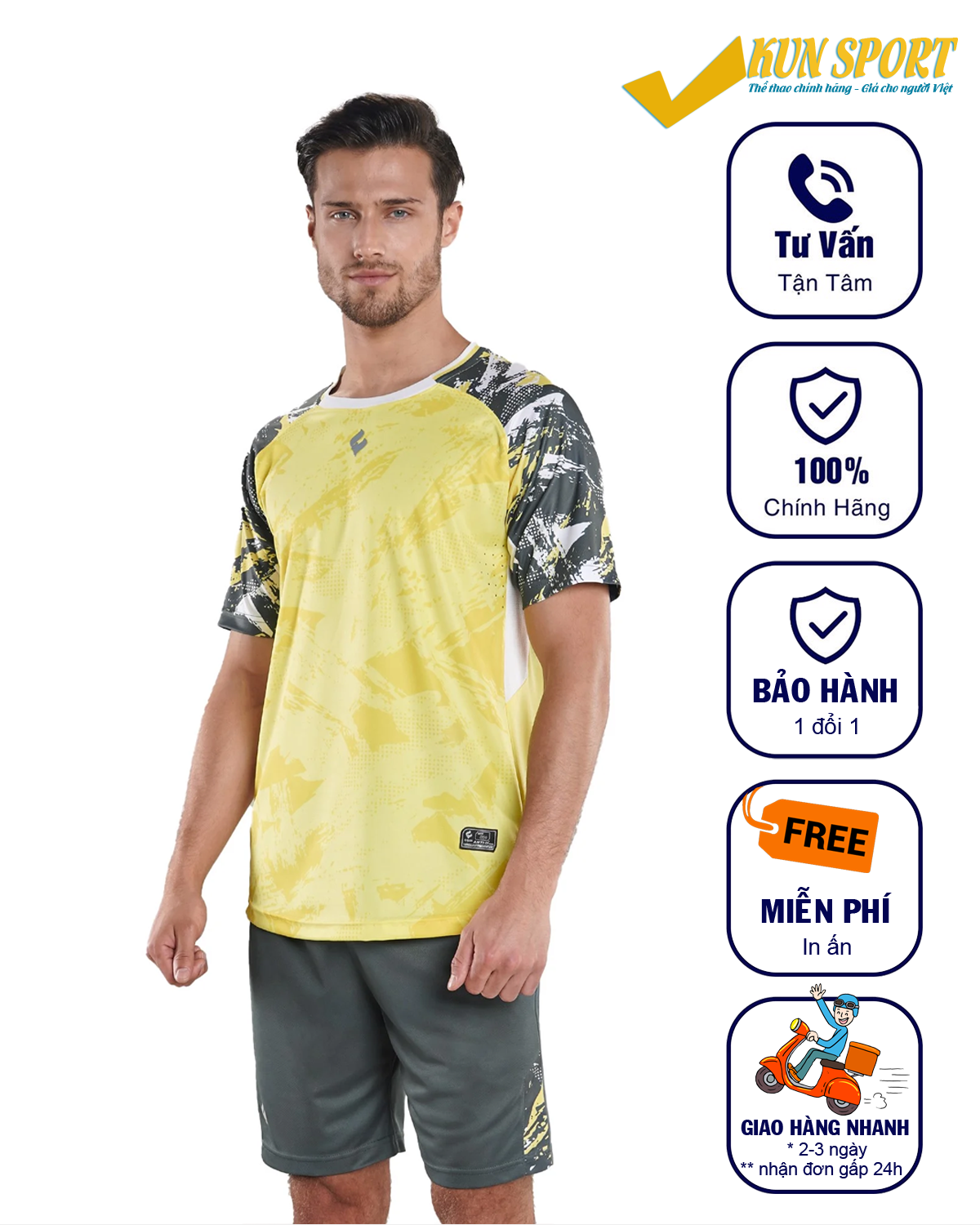  Bộ quần áo bóng đá EGAN FANTASY 