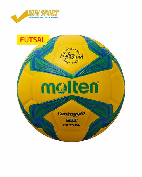  BÓNG ĐÁ FUTSAL MOLTEN TIÊU CHUẨN F9V1500 – YG 