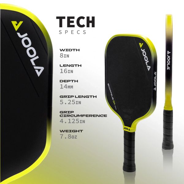  Vợt Pickleball Joola Anna Bright Scorpeus 3S 14mm 