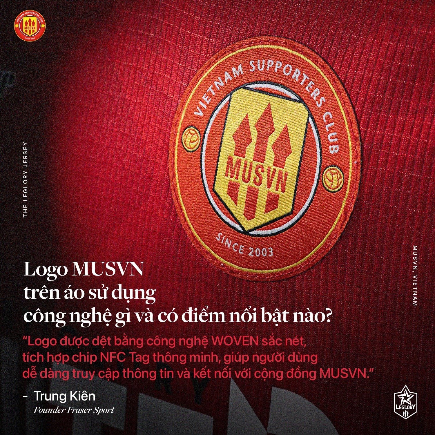  Áo MUSVN 2025 (Hội CĐV Manchester United tại Việt Nam) 