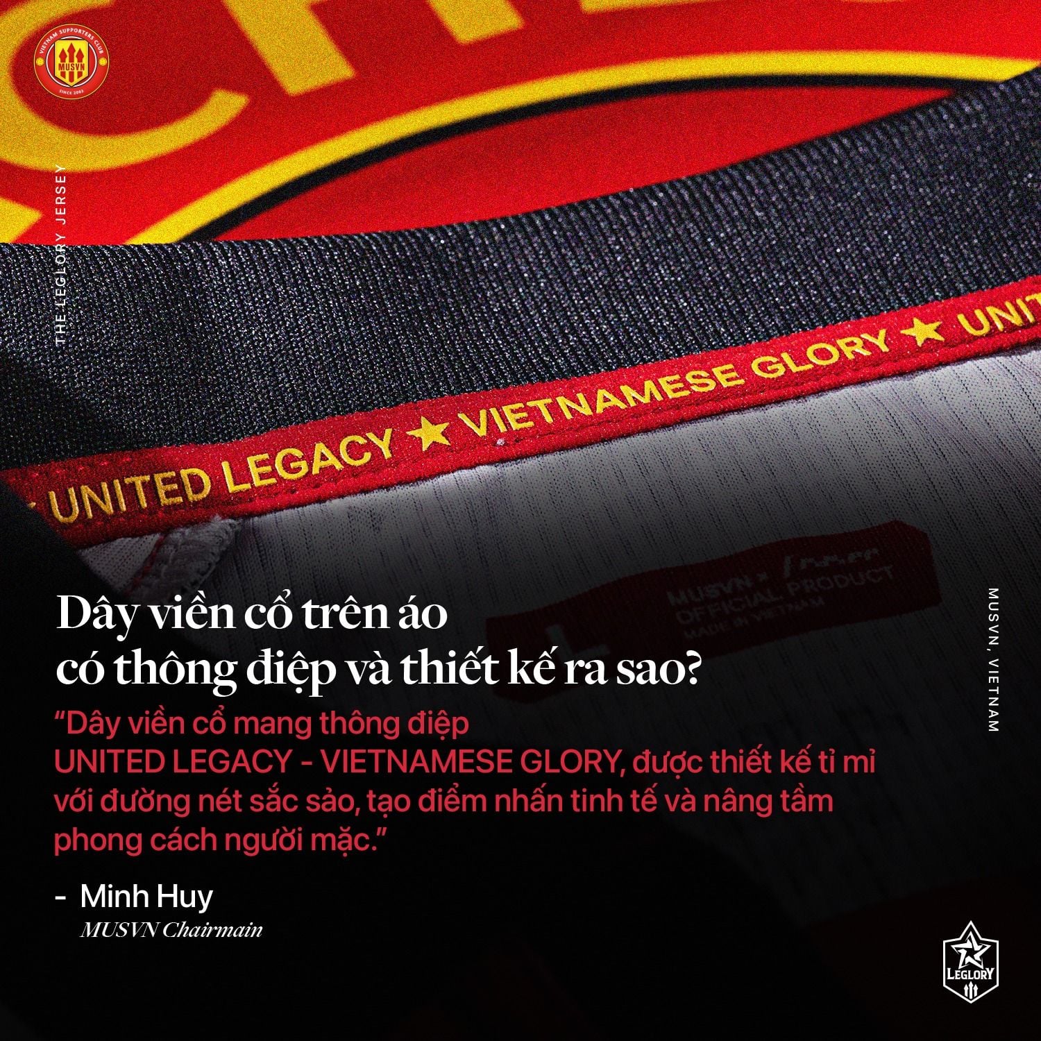  Áo MUSVN 2025 (Hội CĐV Manchester United tại Việt Nam) 