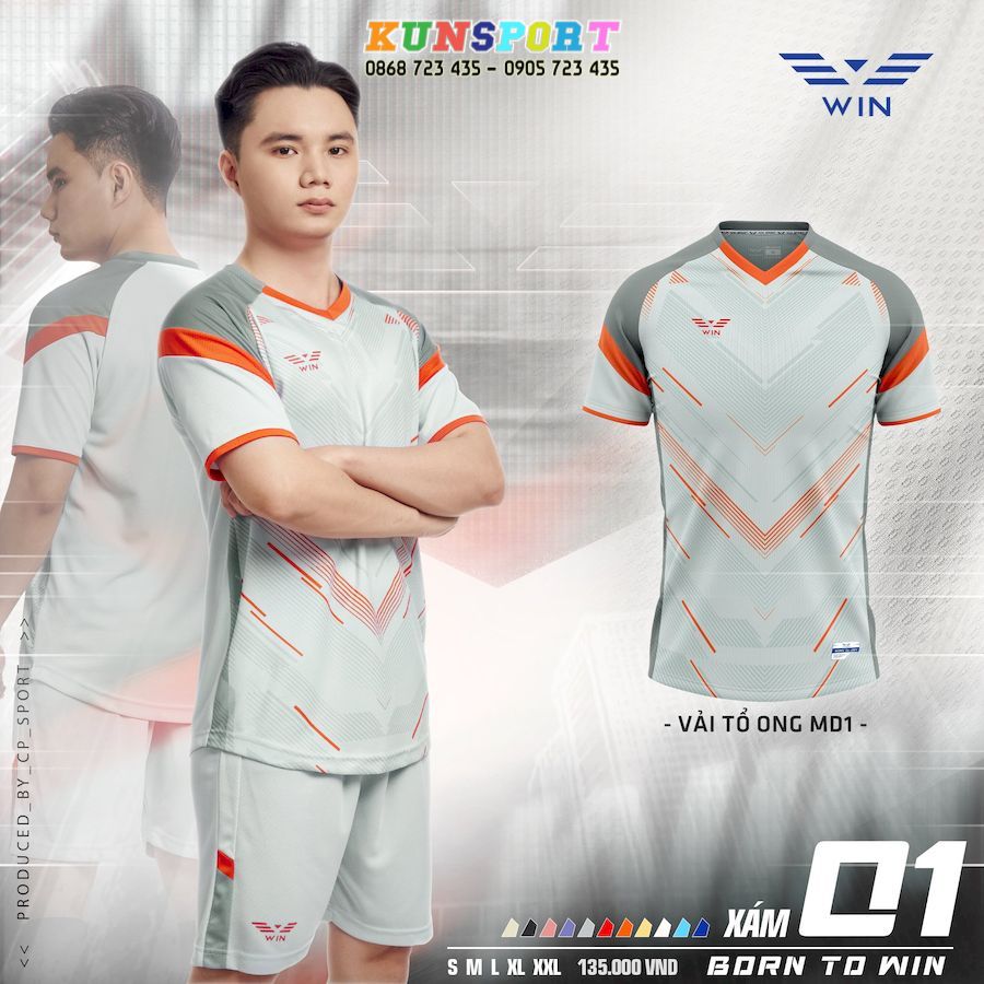  Bộ quần áo bóng đá WIN SPORT - WIN 01 