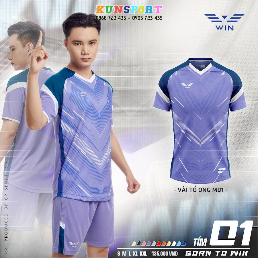  Bộ quần áo bóng đá WIN SPORT - WIN 01 