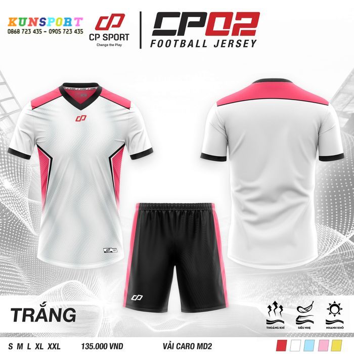  Bộ quần áo bóng đá CP SPORT CP02 