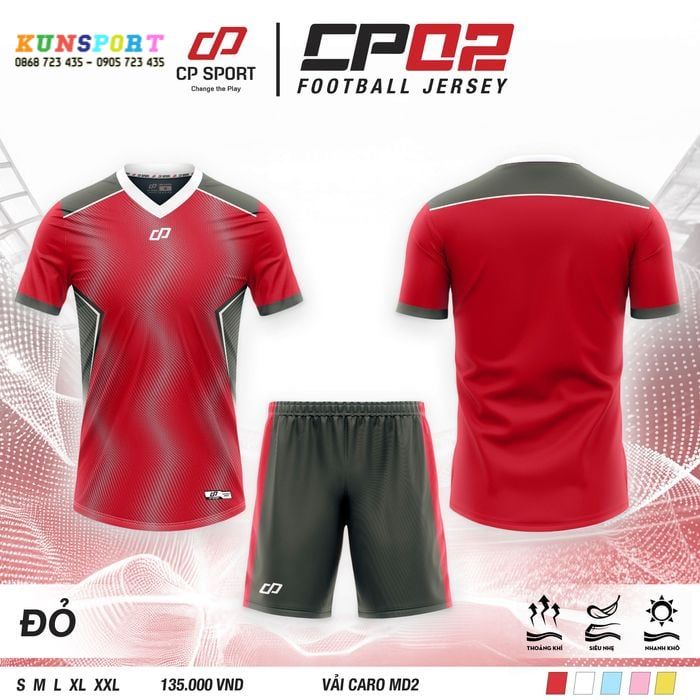  Bộ quần áo bóng đá CP SPORT CP02 