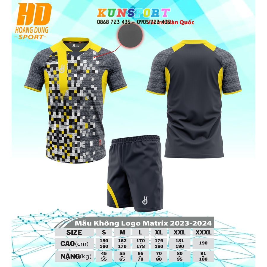  Bộ quần áo bóng đá HD Matrix 