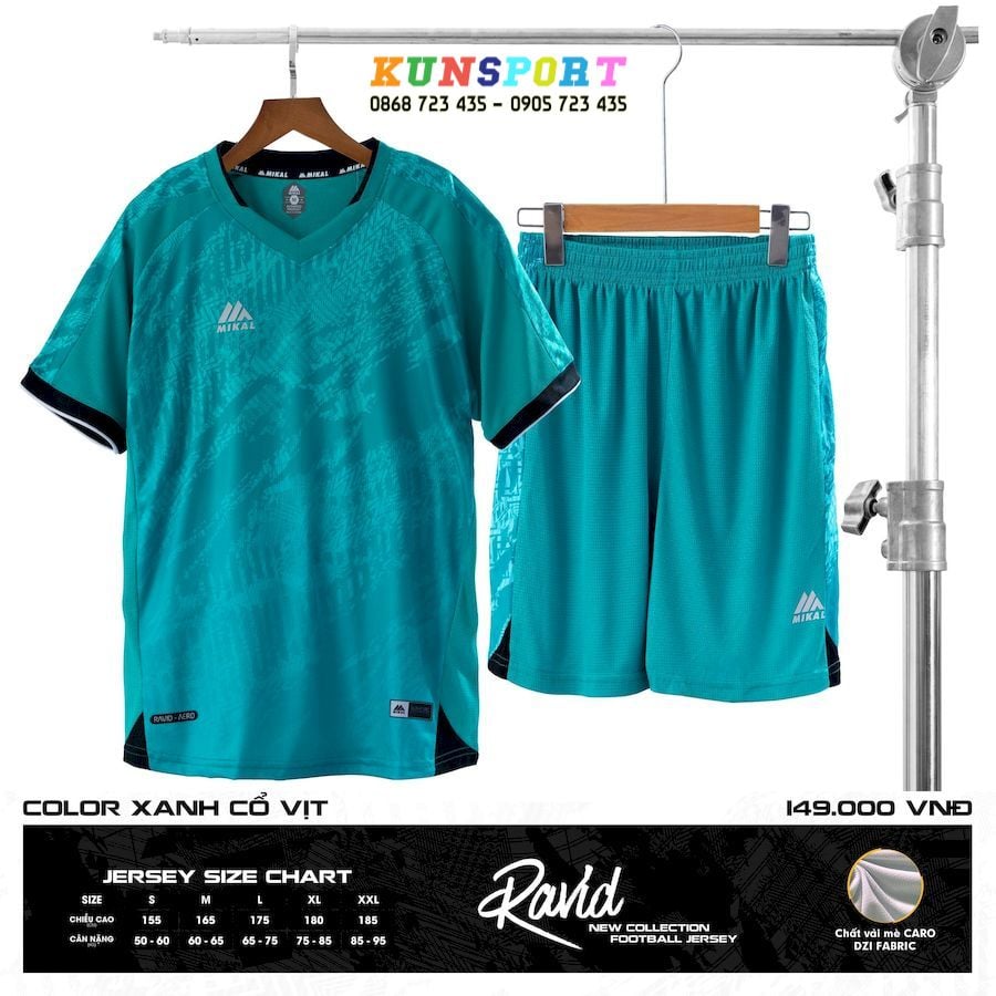  Bộ quần áo bóng đá MIKAL RAVID 