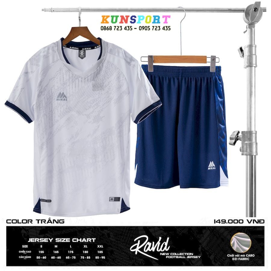  Bộ quần áo bóng đá MIKAL RAVID 