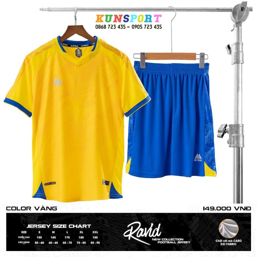  Bộ quần áo bóng đá MIKAL RAVID 