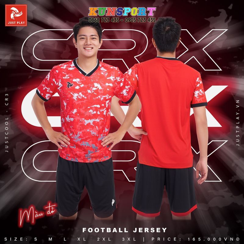  Bộ quần áo bóng đá JP CRX 