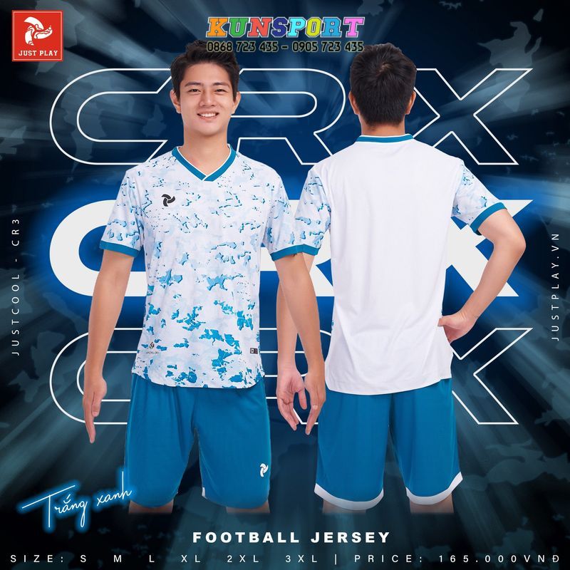  Bộ quần áo bóng đá JP CRX 
