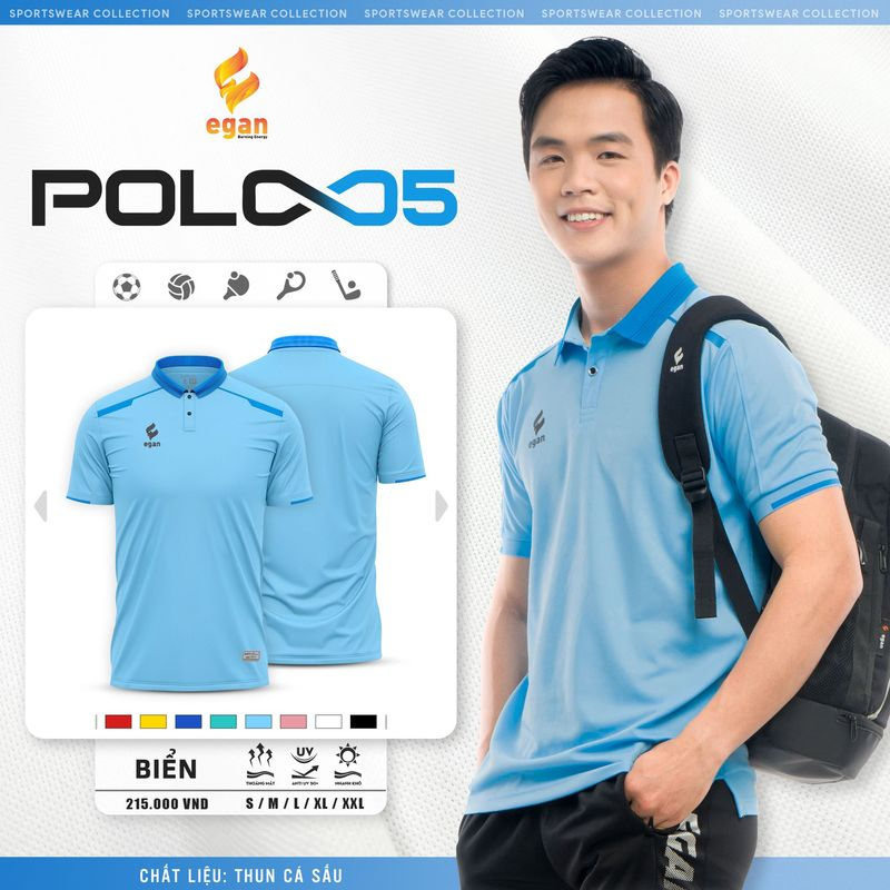  Áo Polo EGAN 5UV 