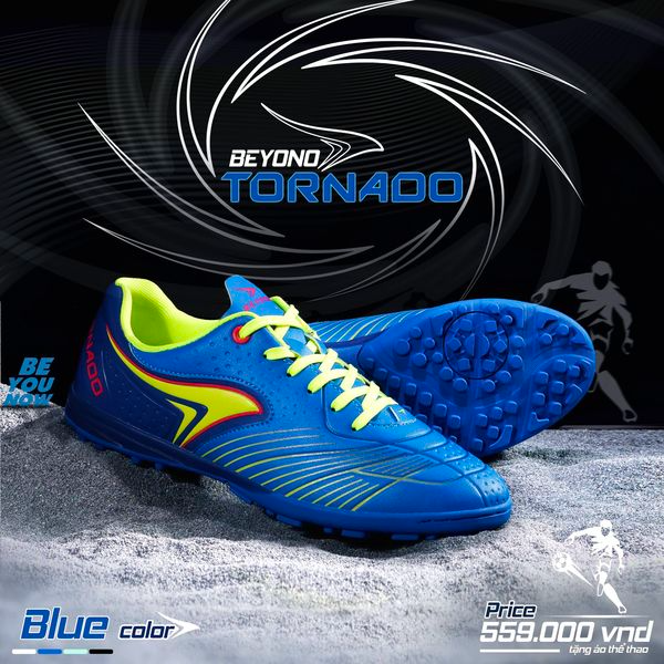  Giày đá bóng Beyono Tornado TF 
