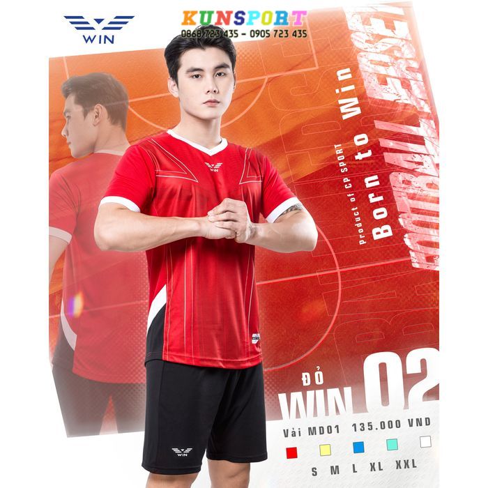  Bộ quần áo bóng đá WIN SPORT - WIN 02 