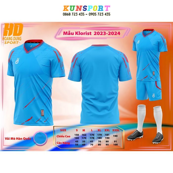  Bộ quần áo bóng đá HD Klorist 